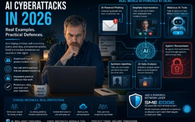 AI Cyberattacks in 2026: Real Examples and Practical Defences for Small Businesses